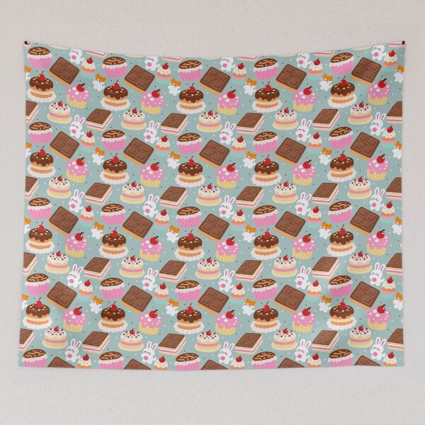 Item preview, Sweet Cocoa World Seamless designed and sold by KJackArtwork.