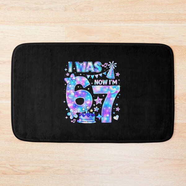 Item preview, I Was 6 Now I’m 7 Galaxy Birthday Star  designed and sold by gladysenglish.