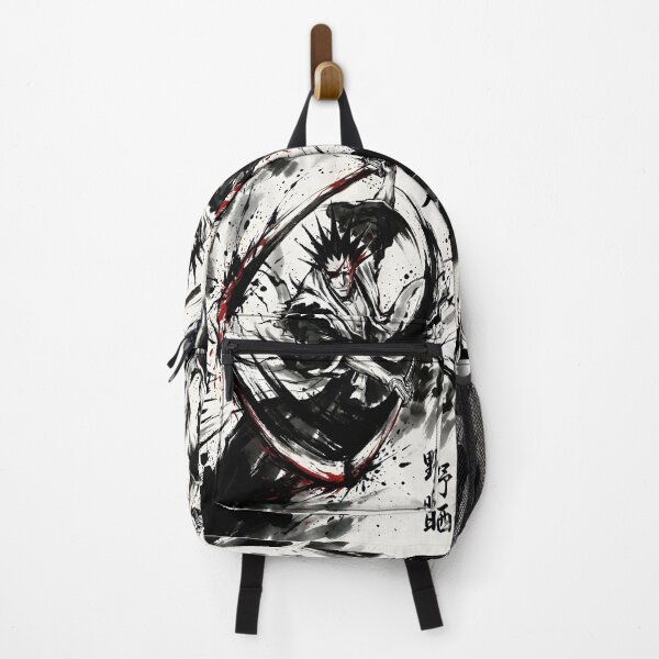 Item preview, Savage Samurai Rage – Ink Splash Anime Swordsman Battle Art designed and sold by Dyan4.