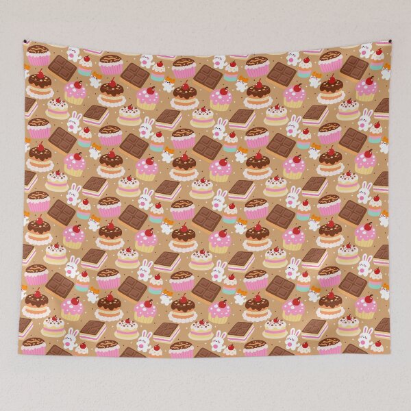 Item preview, Sweet Cocoa World Seamless designed and sold by KJackArtwork.