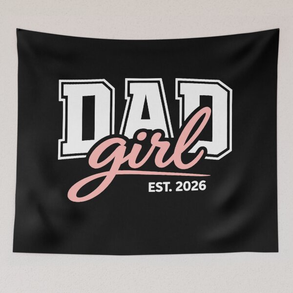 Item preview, Cute Dad Girl Est 2026 Father Daughter Love Gift  designed and sold by will freed18.