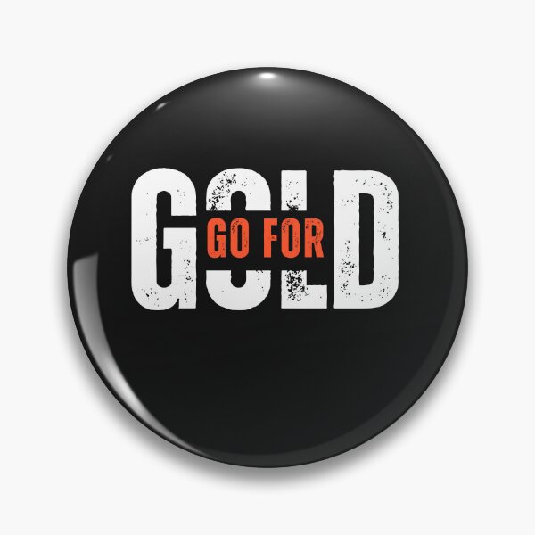 Item preview, Go For Gold designed and sold by CheerfulBee.