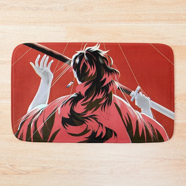 Item preview, Kokushibou Demon Slayer Scarlet Graphic Silhouette designed and sold by riadjamai.