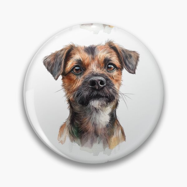 Item preview, Cute Border Terrier designed and sold by MendaciousMina.