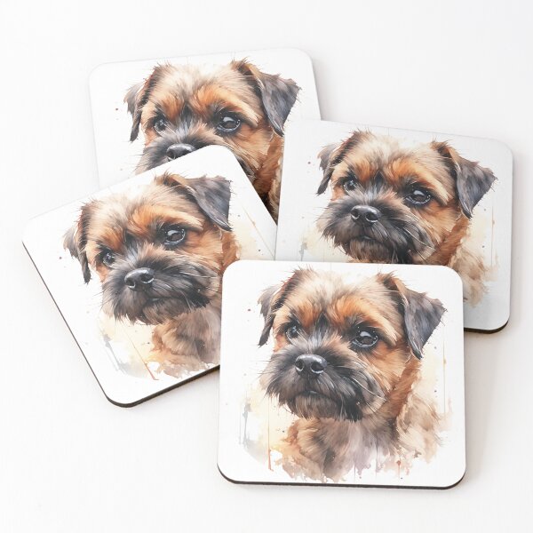 Item preview, Cute Border Terrier designed and sold by MendaciousMina.