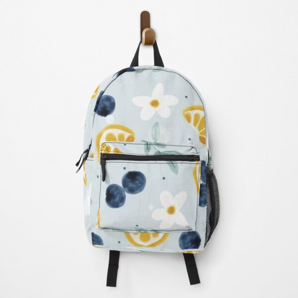Item preview, Fresh Citrus & Blueberry Floral Pattern | Cute Summer Aesthetic Pastel Design designed and sold by ChillVibes04.
