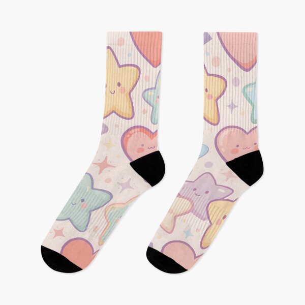 Item preview, Star + Heart designed and sold by Cute socks.