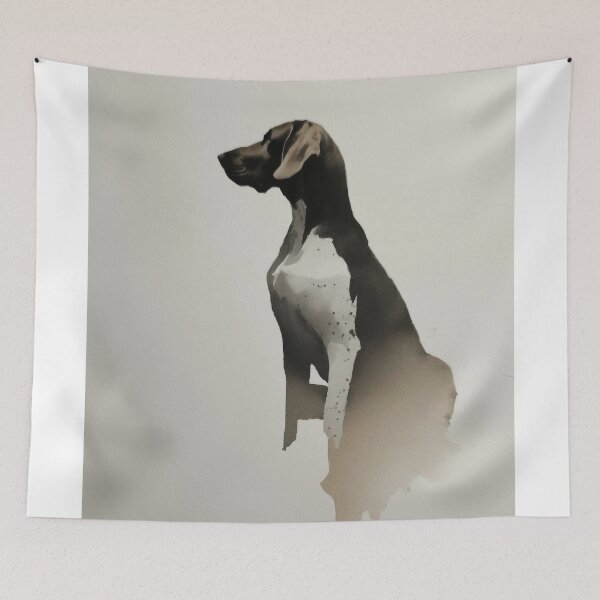 Item preview, Elegant Silhouette of a German Shorthaired Pointer designed and sold by lautir.
