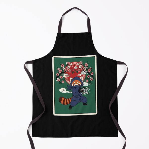 Item preview, Ninja Red Panda Japanese Style Cherry Blossom Warrior designed and sold by JordynLadukeg65.