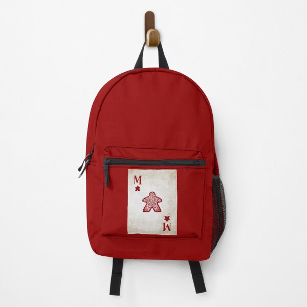 Item preview, Red Vintage Style Meeple Ace Playing Card designed and sold by TackyTime.