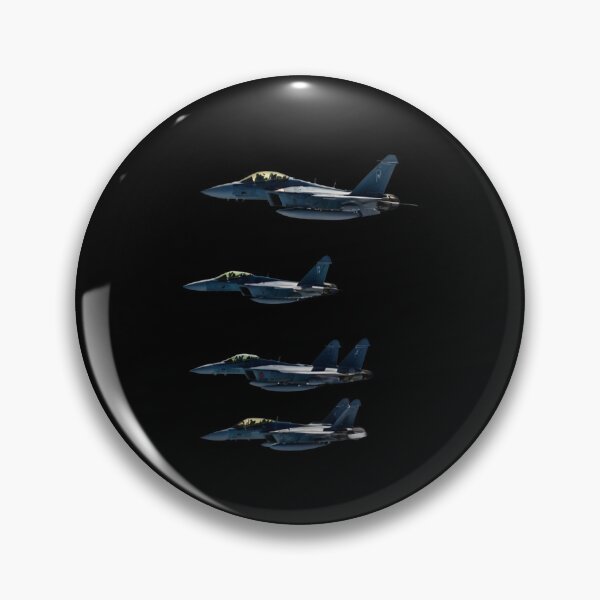 Item preview, F-15 Eagle Fighter Jet Squad - Technical Military Aviation Design designed and sold by DraftDose.