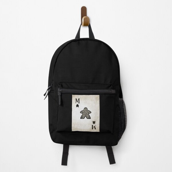 Item preview, Black Vintage Style Meeple Ace Playing Card designed and sold by TackyTime.
