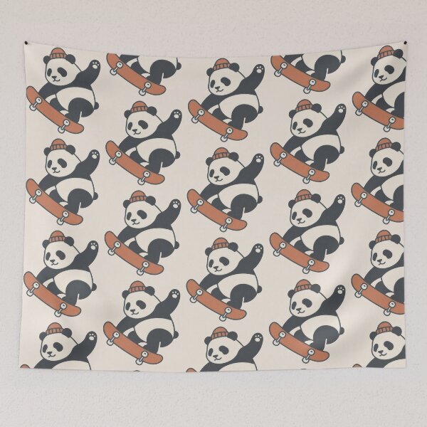 Item preview, Kawaii Panda Skater  designed and sold by dreephic22.