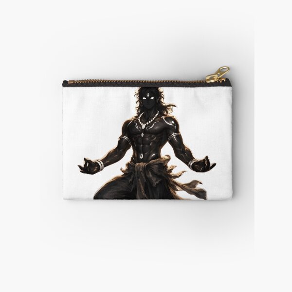 Item preview, Dark Lord Krishna Anime God | Divine Warrior Krishna Art designed and sold by Aedition.