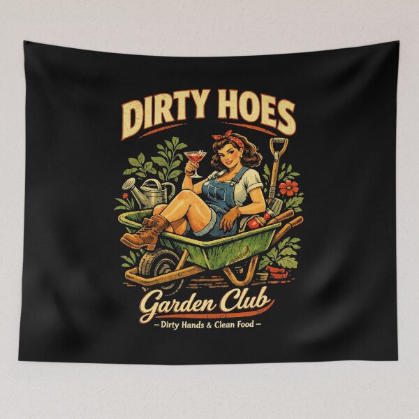 Item preview, Dirty Hoes Garden Club Plant Lover Gardener Women Gift designed and sold by will freed18.