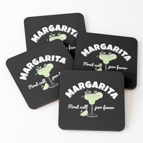 Item preview, First Call Margarita Por Favor Funny Cocktail Design designed and sold by DesignsVault.