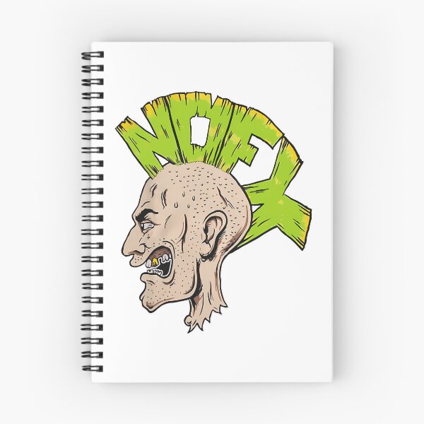 Item preview, NOFX Punk Rock Band Angry Face Cartoon Logo designed and sold by Miniverse  Acrylics.
