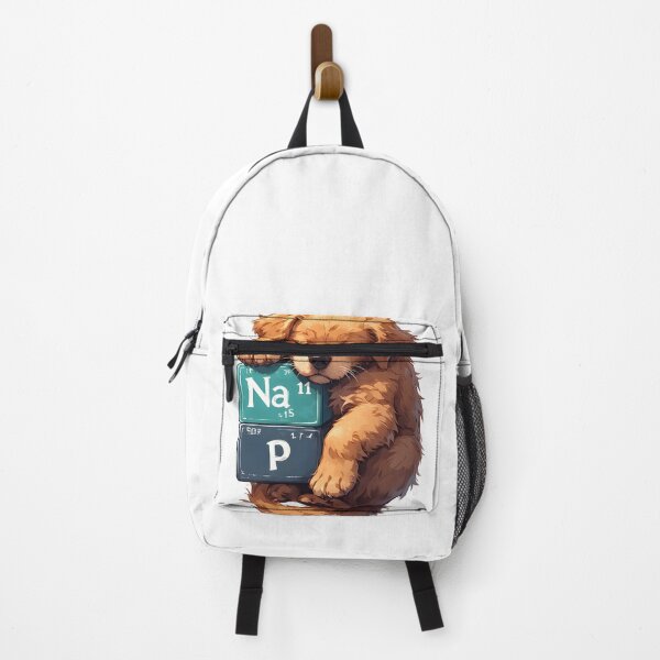 Item preview, Nap Chemistry Pun Golden Retriever – Periodic Table Science Humor designed and sold by owi-art.
