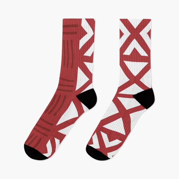 Item preview, Bogolan Mudcloth Pattern in Deep Red and Earthy Tones designed and sold by Wolagno.