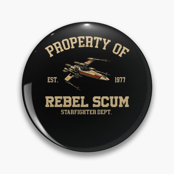 Item preview, Property of rebel scum starfighter dept designed and sold by Areta Design.