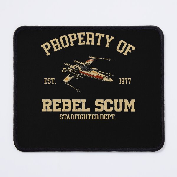 Item preview, Property of rebel scum starfighter dept designed and sold by Areta Design.