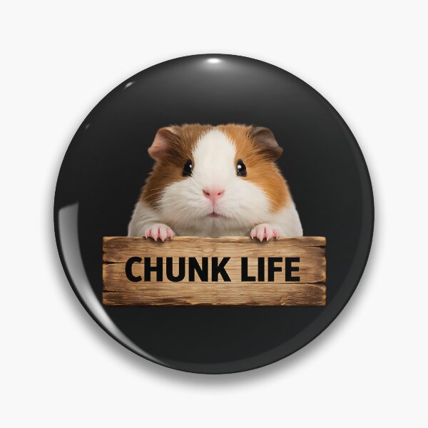Item preview, Chunk Life Guinea Pig Sticker designed and sold by EimSol.