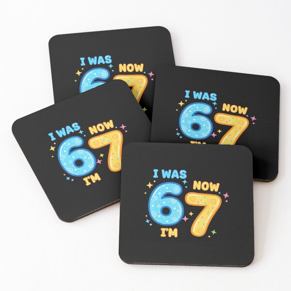 Item preview, I Was 6 Now I’m 7 Cute Birthday Numbers  designed and sold by gladysenglish.