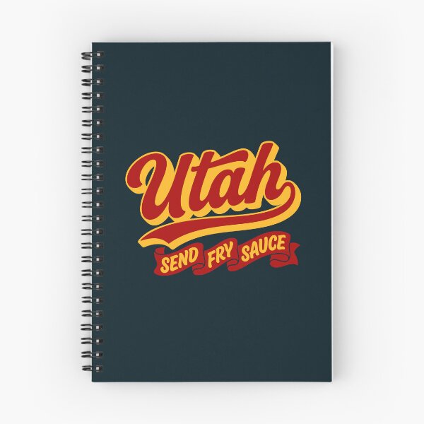 Item preview, Retro Utah Pride: The Send Fry Sauce Script Logo designed and sold by Cozy-Old-Pub.