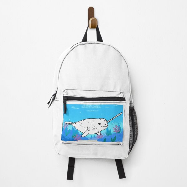 Item preview, The Lonely Unicorn of the Sea Narwhal designed and sold by icedragonart77.