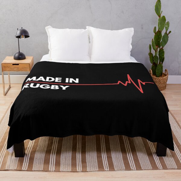 Item preview, Made in Rugby Heartbeat Line Sports Pride designed and sold by GabrieSketcham.
