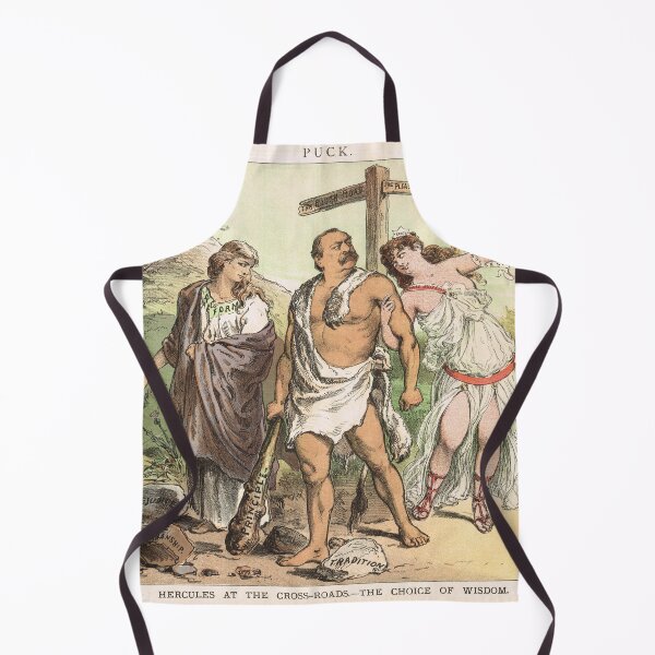Item preview, Grover Cleveland as Hercules, 1885 designed and sold by artfromthepast.