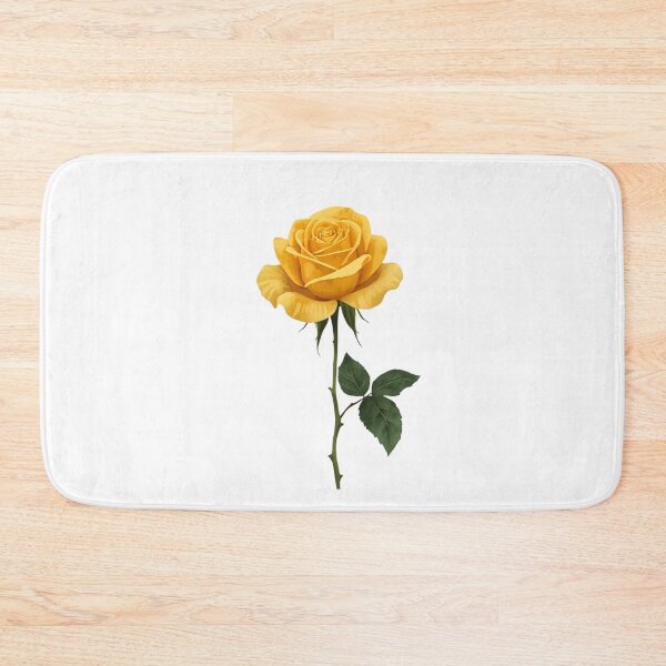 Item preview, Yellow rose watercolor designed and sold by uunaa.