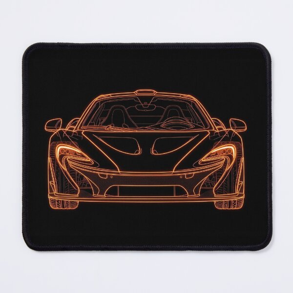 Item preview, Modern Exotic Mid-Engine Hybrid Supercar Neon designed and sold by KeremYurtseven.