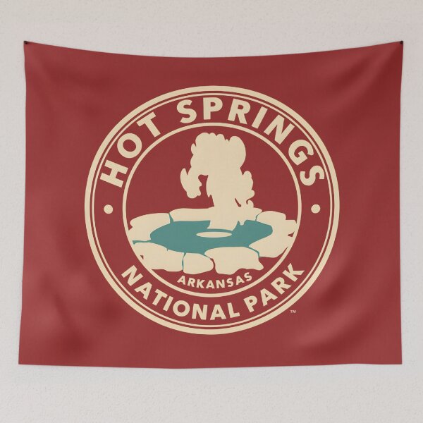 Item preview, Hot Springs National Park - Arkansas  designed and sold by StudioRedKoala.