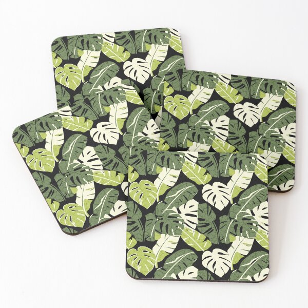 Item preview, Tropical Monstera & Banana Leaf Pattern designed and sold by Gear Camel.