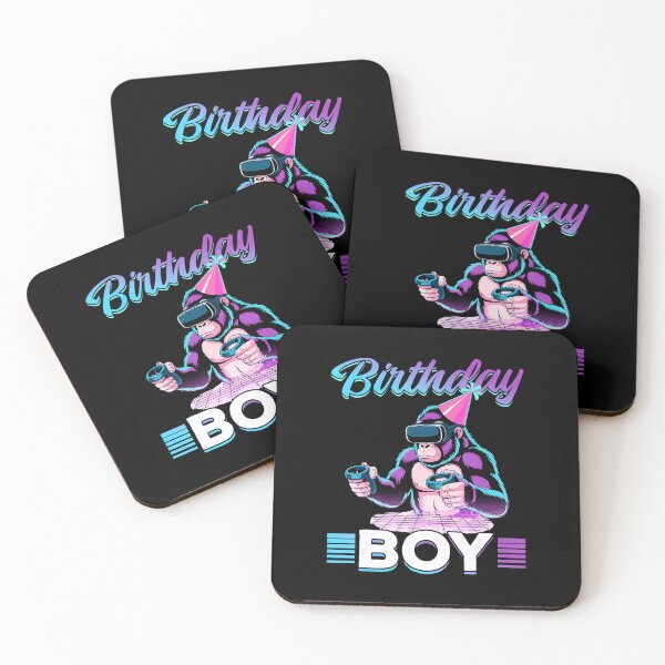 Item preview, Birthday Boy Gamer VR Party Retro Neon Celebration designed and sold by FGTV2021.