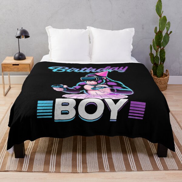 Item preview, Birthday Boy Gamer VR Party Retro Neon Celebration designed and sold by FGTV2021.