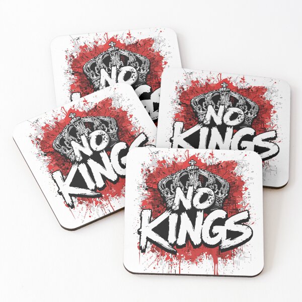 Item preview, No Kings – Anti Authority Street Art Graphic designed and sold by Kavya Art.