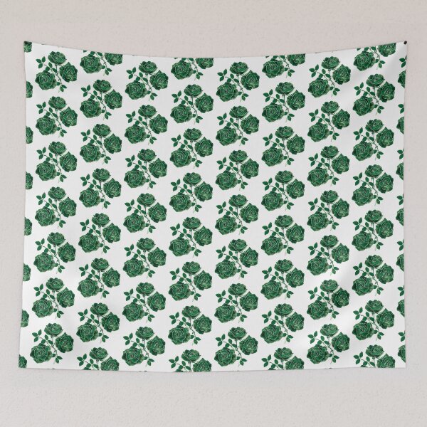 Item preview, Green roses watercolor designed and sold by uunaa.