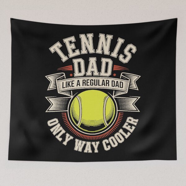 Item preview, Tennis Dad Like a Regular Dad Only Way Cooler Funny  designed and sold by WayTBeenkenArt.