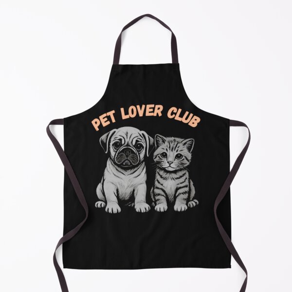 Item preview, Pet Lover Club Dog and Cat Retro Sunset Cute Animal Shirt designed and sold by GigaFactory.