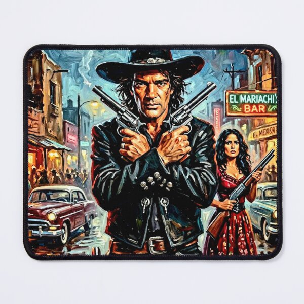 Item preview, El Mariachi’s Vengeance: Vintage Cinema Art designed and sold by Art's Diner.