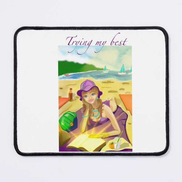 Item preview, Trying my best designed and sold by Maryart8.
