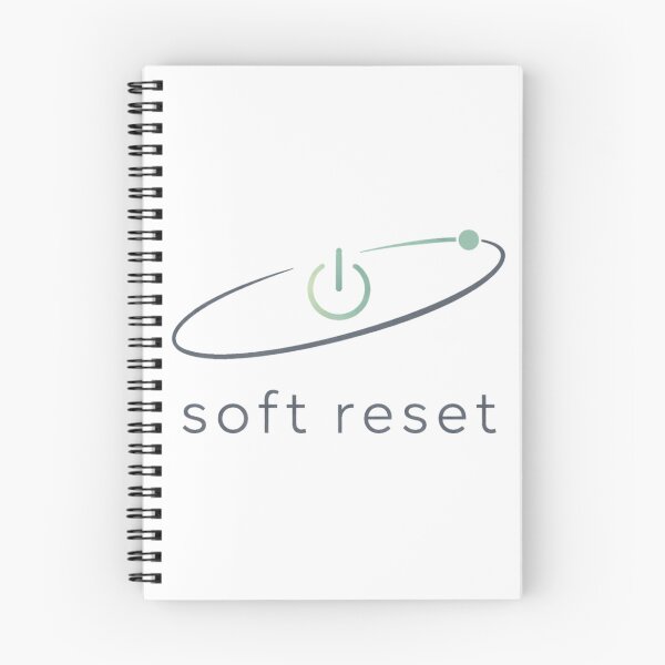 Item preview, Soft Reset – Minimal Aesthetic Design – Mental Reset Concept designed and sold by Low Battery Society.