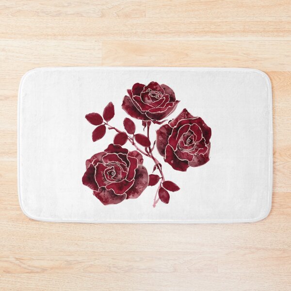 Item preview, Red roses watercolor designed and sold by uunaa.
