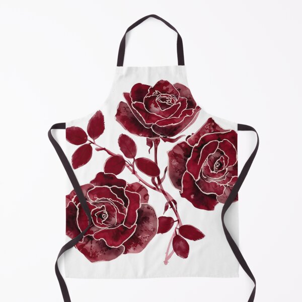 Item preview, Red roses watercolor designed and sold by uunaa.
