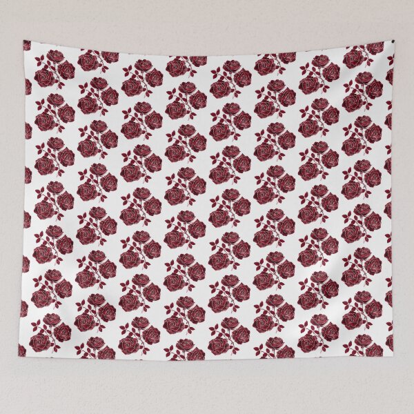 Item preview, Red roses watercolor designed and sold by uunaa.