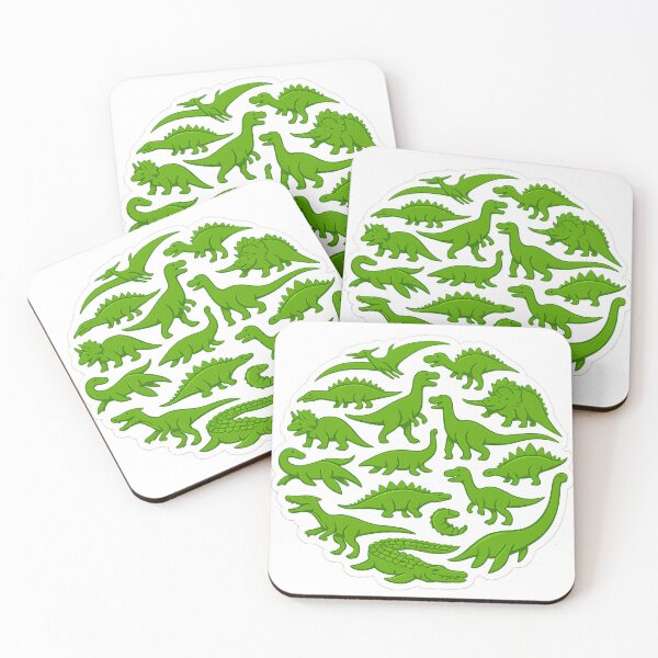 Item preview, Prehistoric animals in a clean silhouette style designed and sold by LuluLeb.