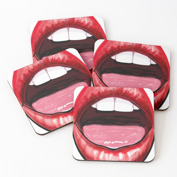 Item preview, red lips  designed and sold by Nata-pattern.