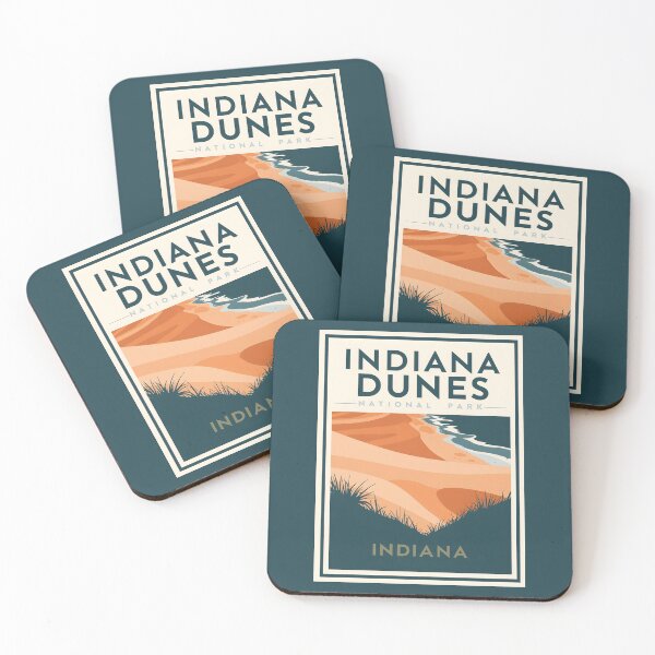 Item preview, Indiana Dunes National Park - Indiana  designed and sold by GoodOldVintage.